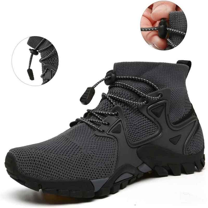 Lightweight Non-Slip Hiking Shoes with Breathable Mesh Upper-Field & Wild