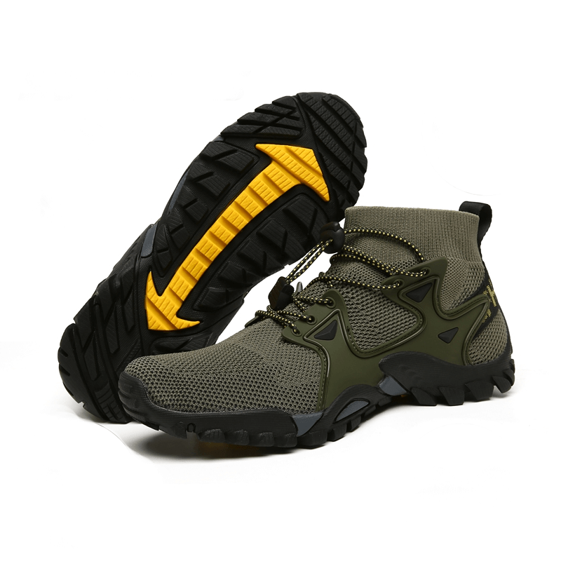Lightweight Non-Slip Hiking Shoes with Breathable Mesh Upper-Field & Wild