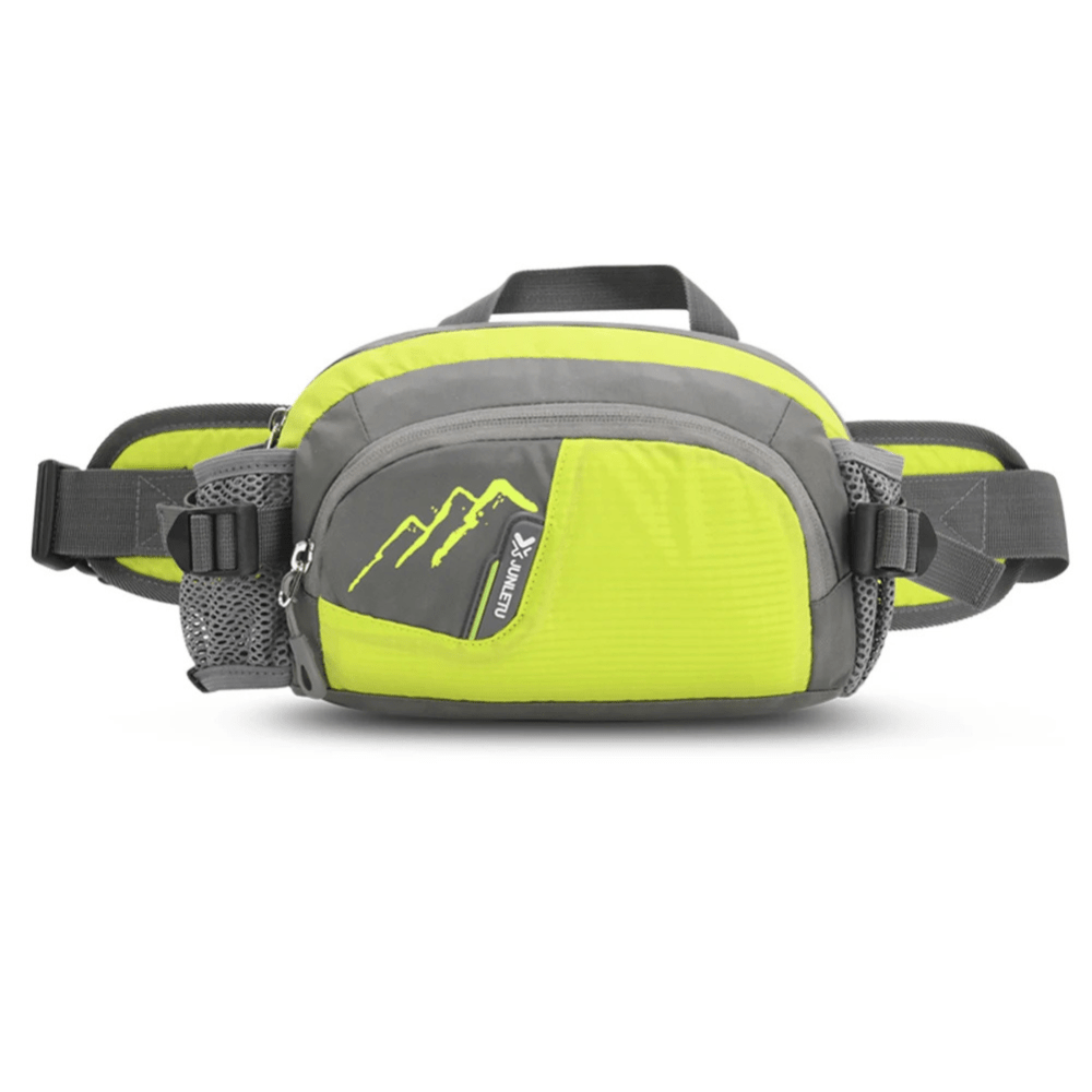 Water-Resistant Running Waist Bag with Bottle Holder | Active Peaks-Field & Wild