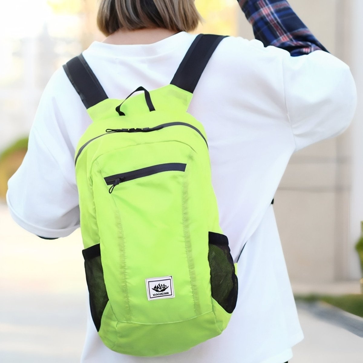 Foldable 20L Hiking Backpack with Water-Resistant Ripstop Design-Field & Wild