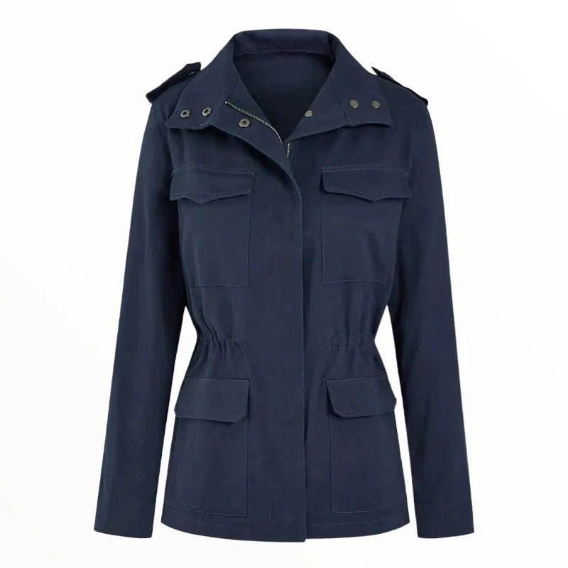 Women’s Windproof Walking Jacket with Adjustable Waist-Field & Wild