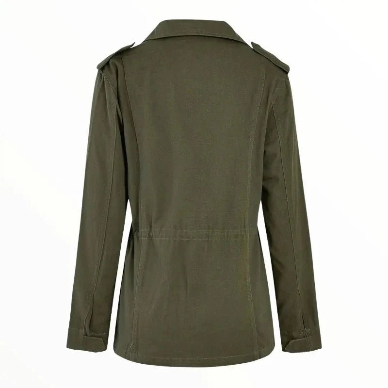 Women’s Windproof Walking Jacket with Adjustable Waist-Field & Wild