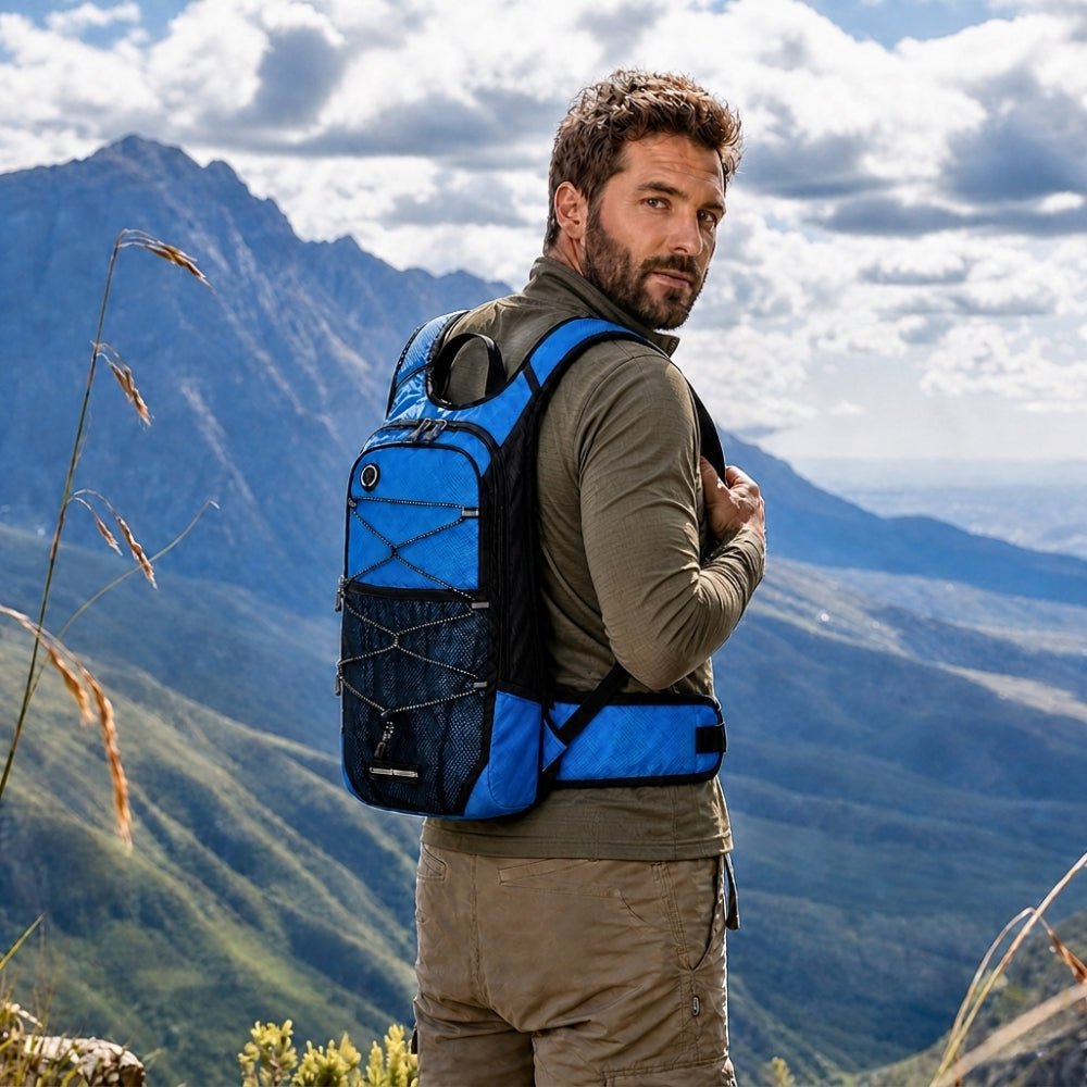 Weather-Resistant Hiking Backpack with Breathable Back Panel-Field & Wild