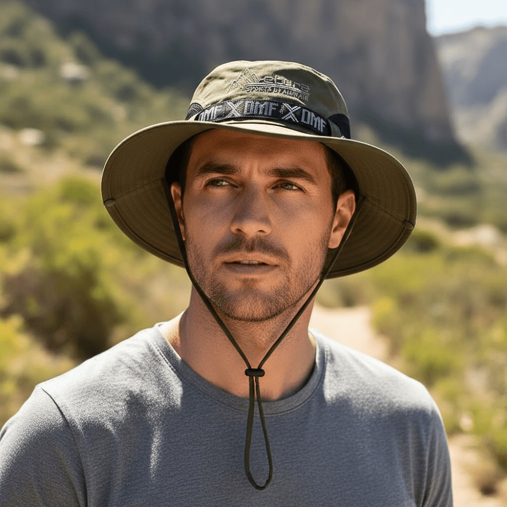 Lightweight UV Protection Hat with Breathable Adjustable Fit-Field & Wild
