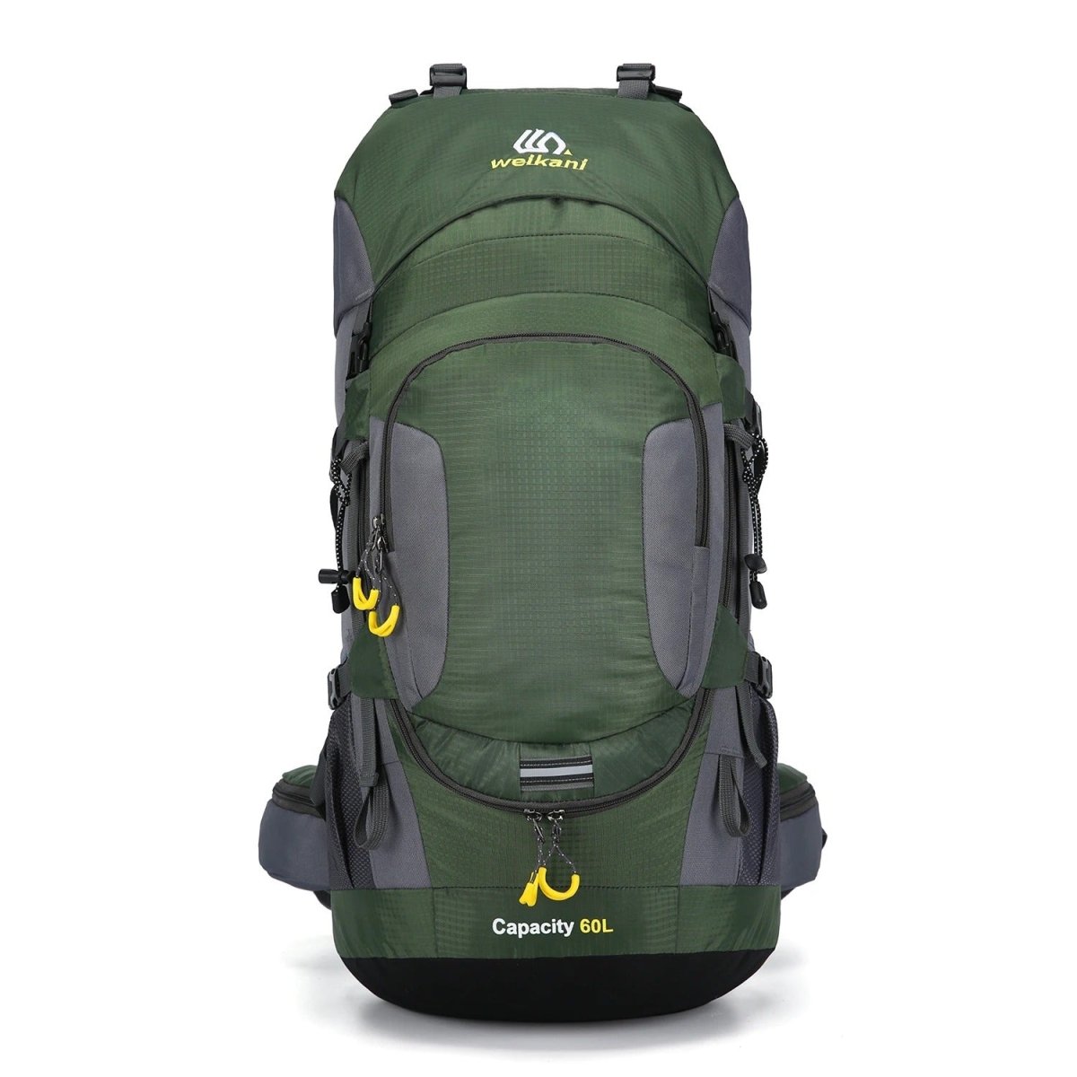 60L Trekking Backpack with Weather-Resistant Storage Design-Field & Wild