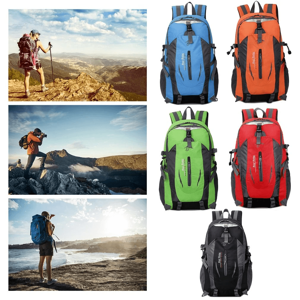 Waterproof 40L Hiking Backpack with Lightweight Rucksack Design-Field & Wild