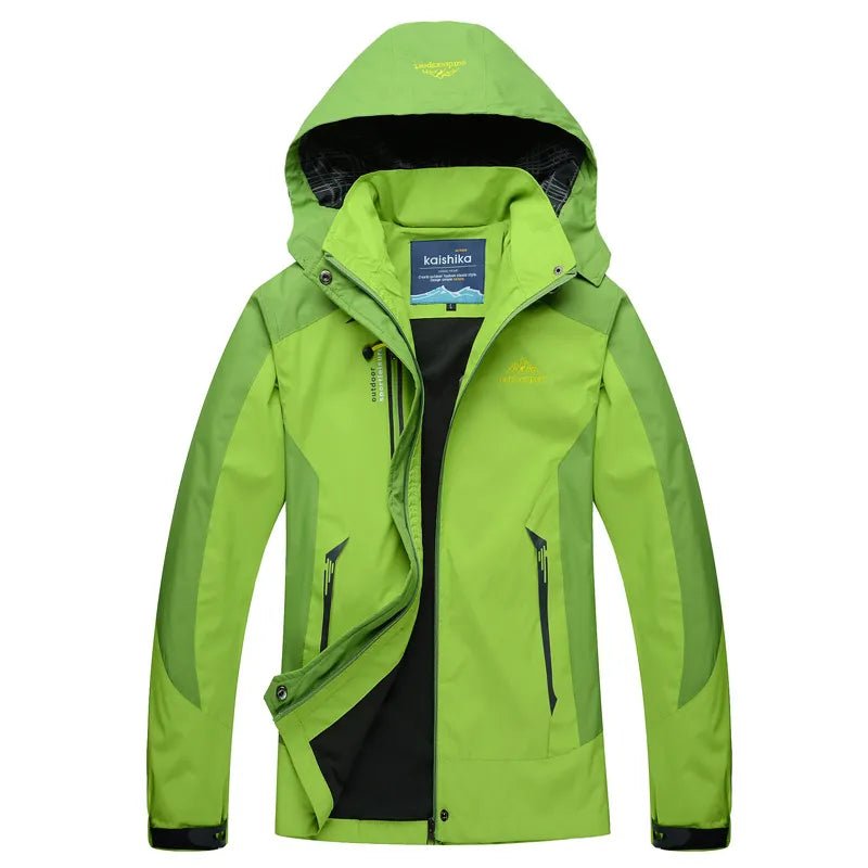 Insulated Waterproof Rain Jacket with Adjustable Hood-Field & Wild