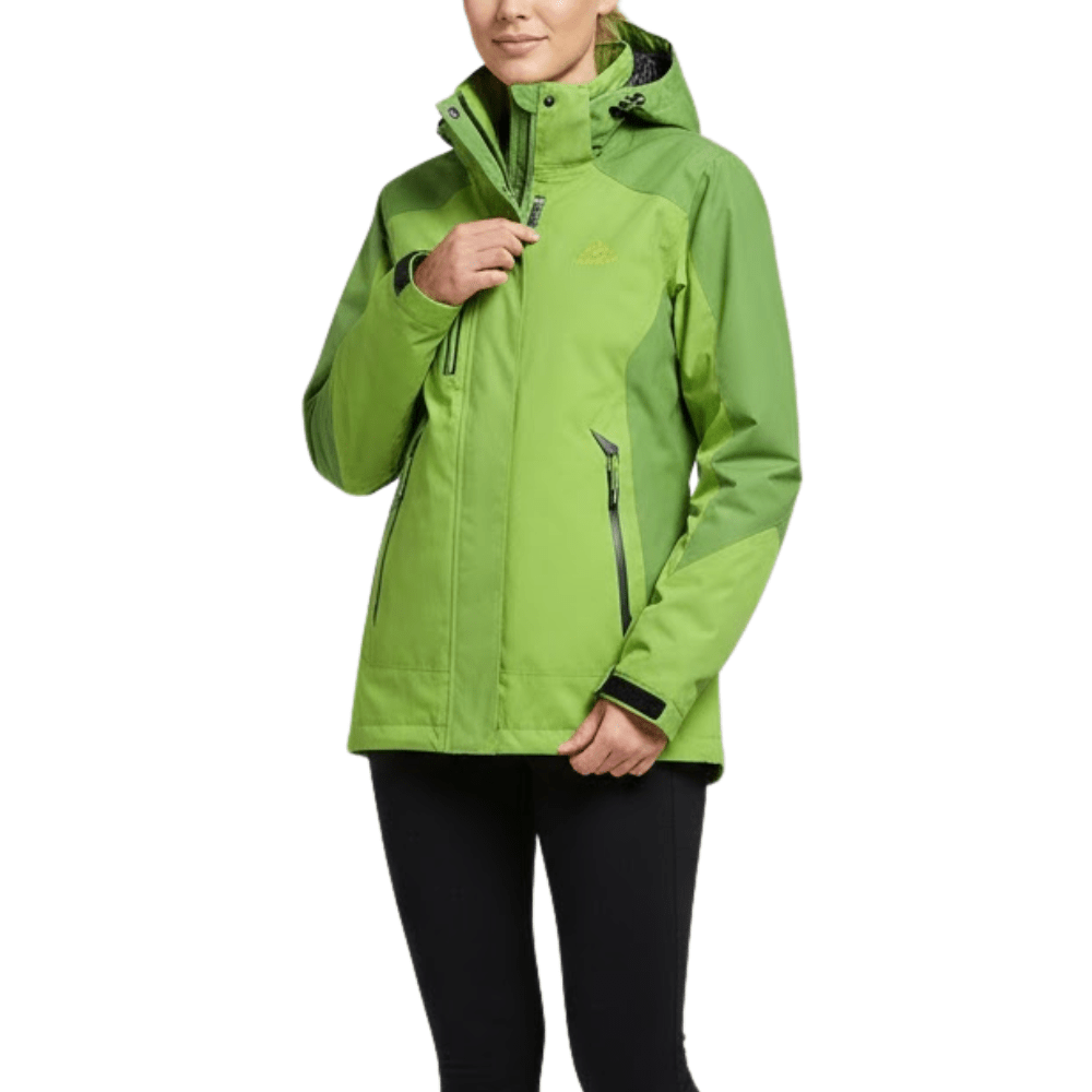 Insulated Waterproof Rain Jacket with Adjustable Hood-Field & Wild