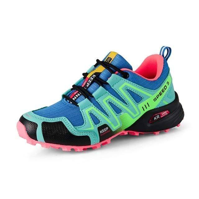 Rugged Non-Slip Hiking Shoes with Breathable Lace-Up Design-Field & Wild