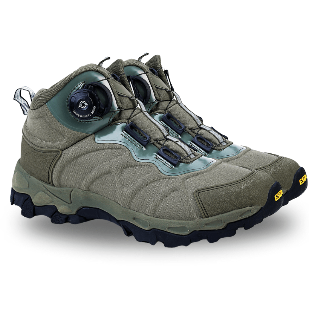 Hiking Shoes – Water-Resistant Supportive Design with Twist-Lock | Active Peaks-Field & Wild