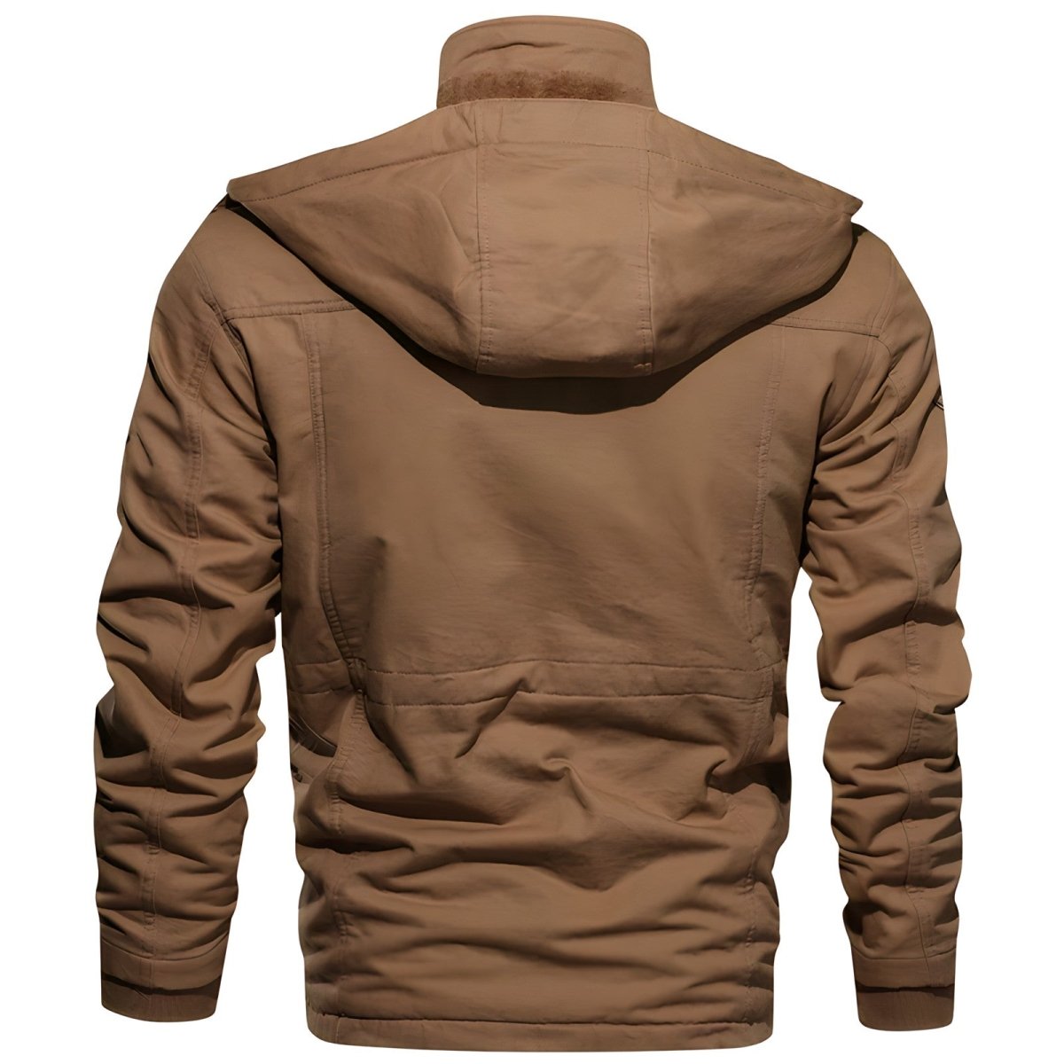 Multi-Pocket Insulated Outdoor Jacket – Fleece-Lined Hood-Field & Wild