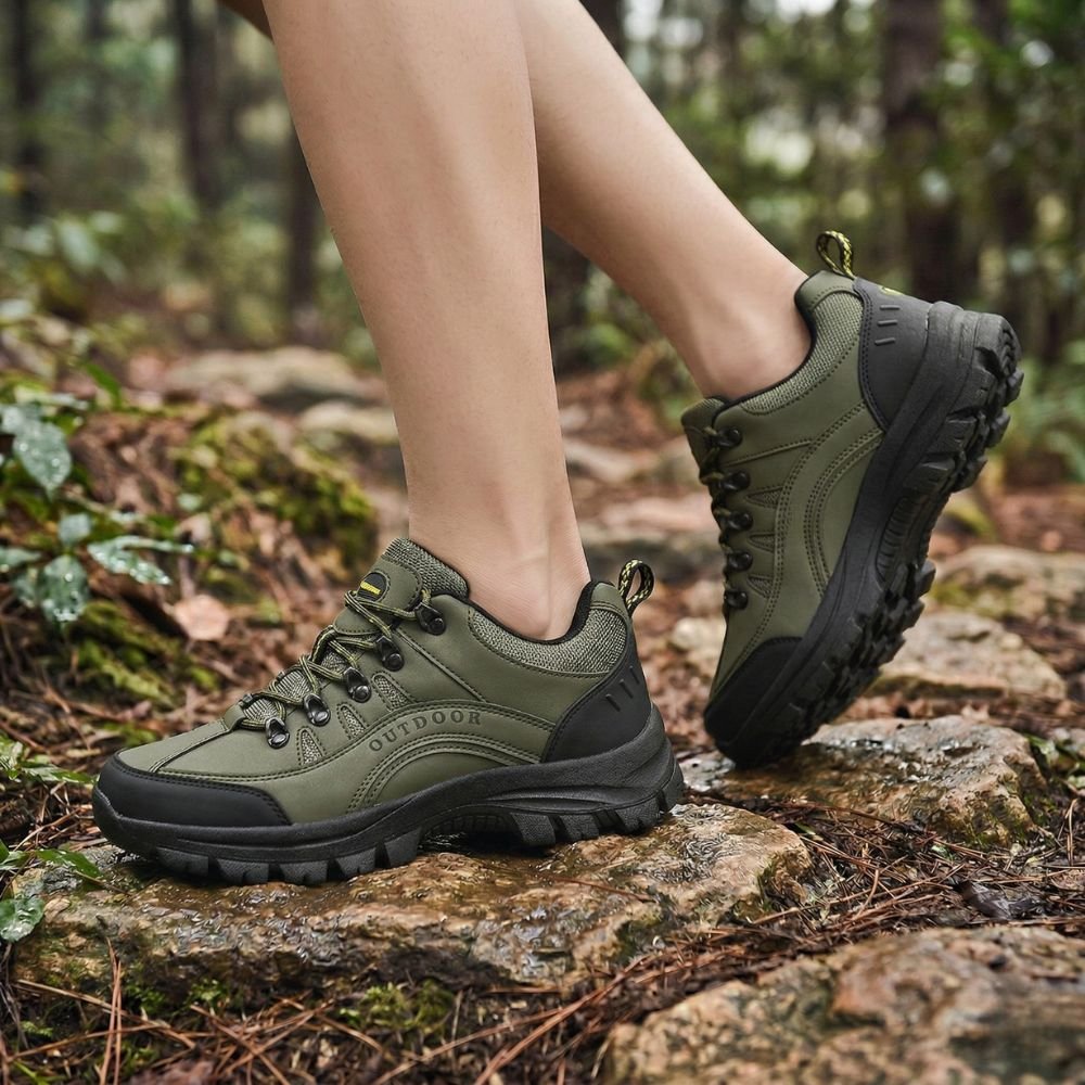 Durable Men’s Hiking Shoes – Water-Resistant Outdoor Trail Footwear-Field & Wild