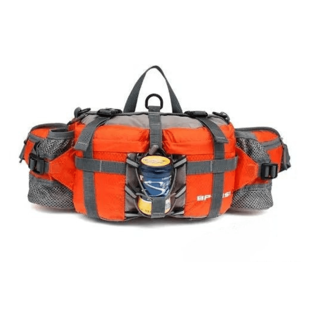 Hiking Waist Bag with 5L Multi-Pocket Water-Resistant Design-Field & Wild