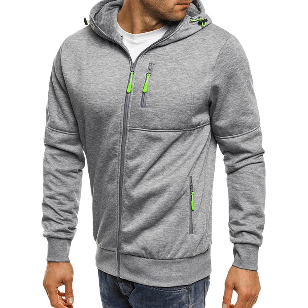 Durable Knitted Outdoor Jacket with Full Zip Design-Field & Wild