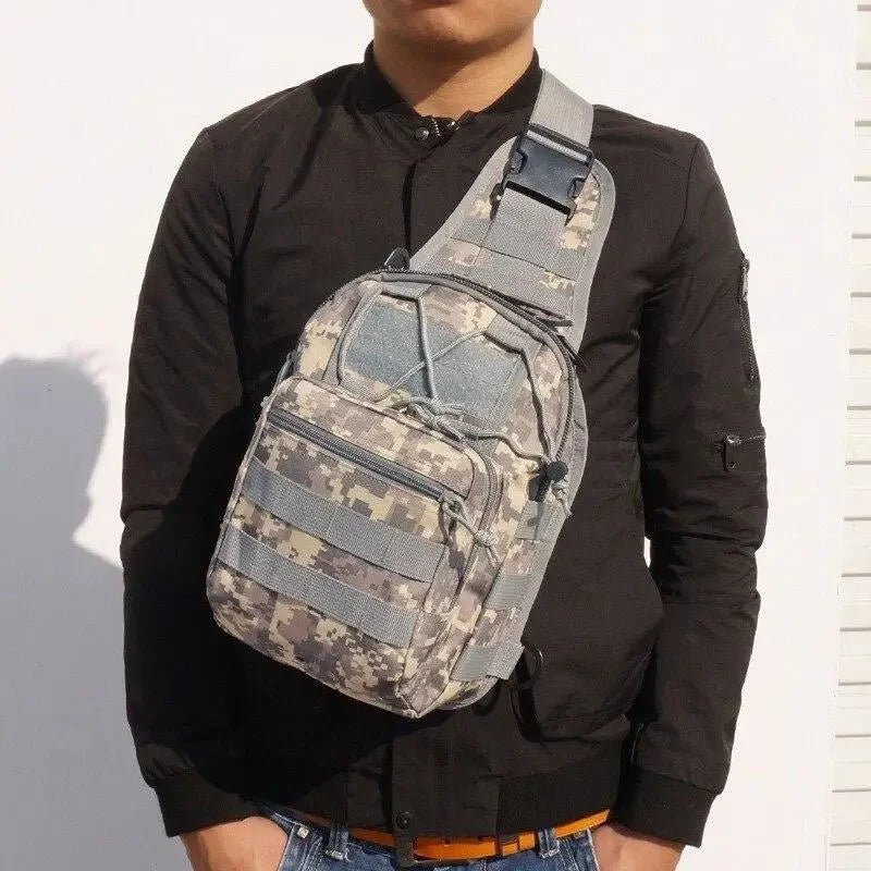 Compact Tactical Shoulder Bag with Adjustable Strap-Field & Wild