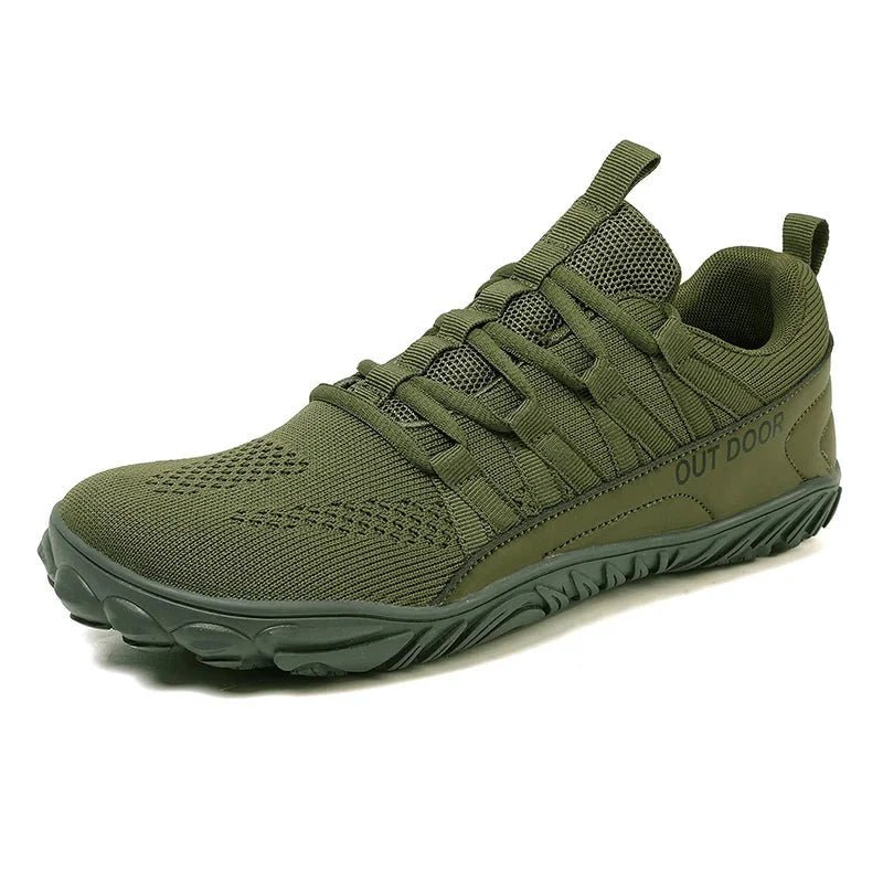 Wide-Fit Walking Shoes with Cushioned Non-Slip Sole-Field & Wild