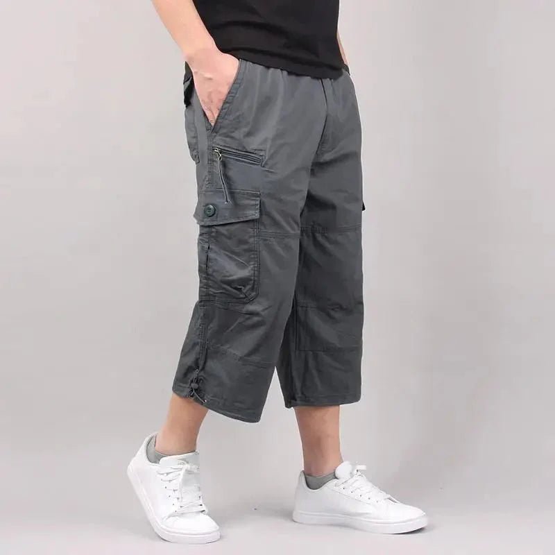 Lightweight Cargo Shorts with Loose Fit & Utility Pockets-Field & Wild