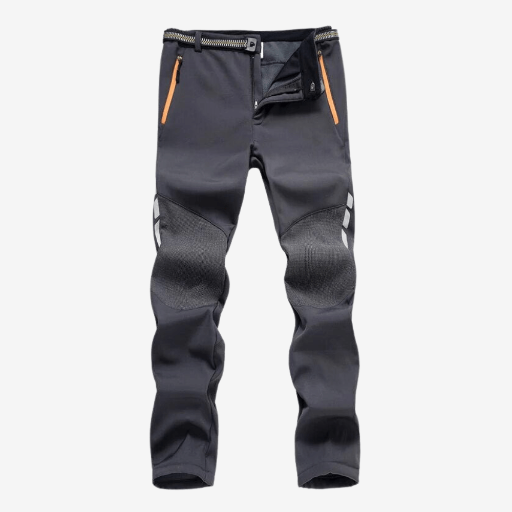 Men’s Waterproof Insulated Hiking Trousers with Fleece Lining-Field & Wild