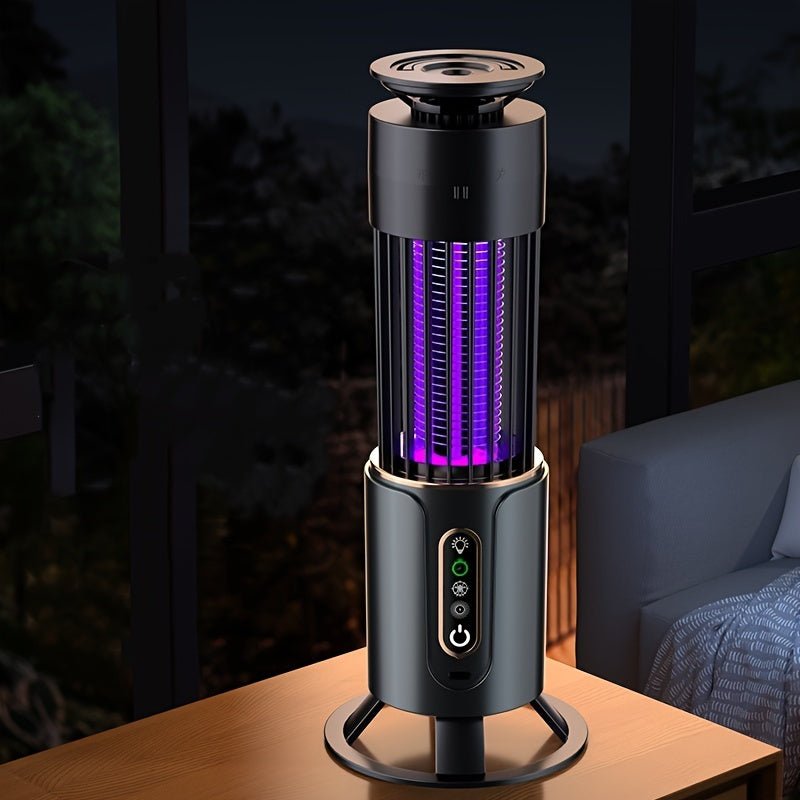 Mosquito Trap Lamp – Lightweight USB-Rechargeable with Dual Light Modes-Field & Wild