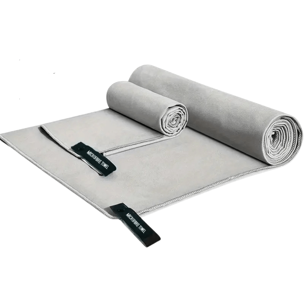 Quick-Dry Microfibre Travel Towel Set with Carry Bag-Field & Wild