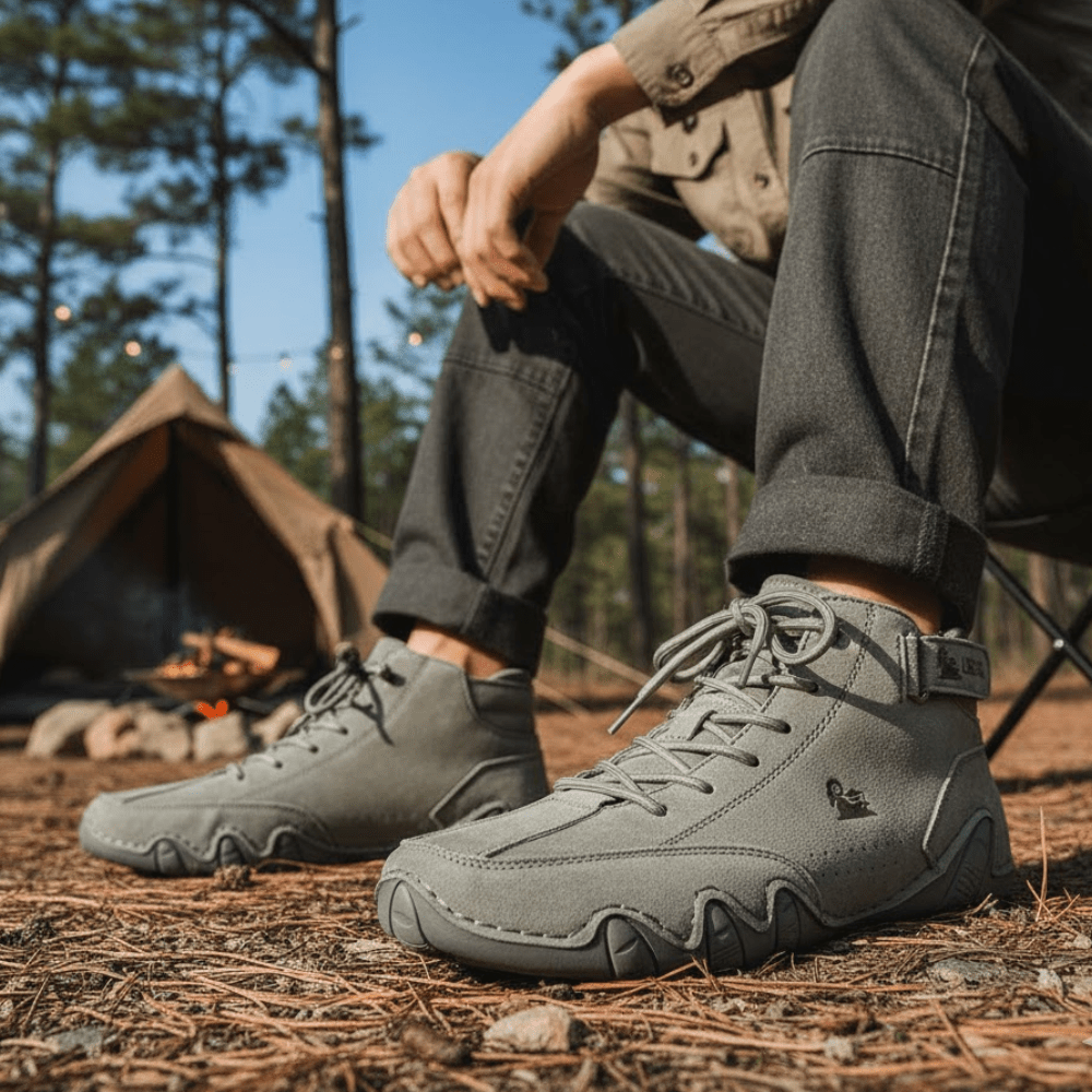 Breathable Walking Shoes with Non-Slip Rubber Sole-Field & Wild