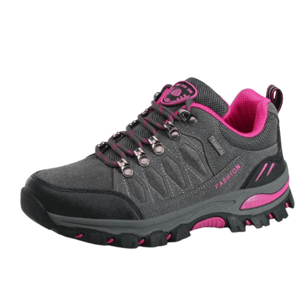 Women’s Waterproof Hiking Shoes with Cushioned Grip Sole-Field & Wild