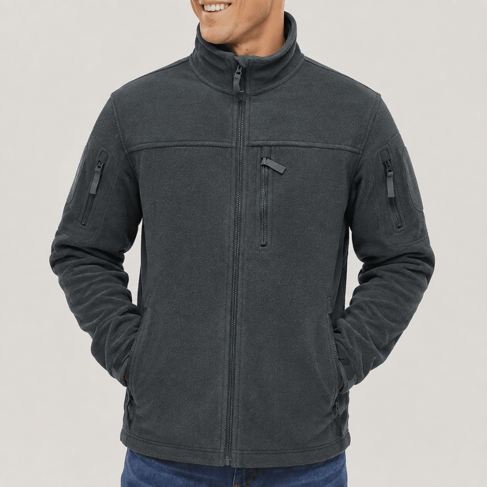 Men’s Lightweight Breathable Fleece Jacket - Field & Wild-Field & Wild