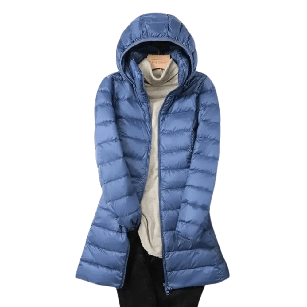 Lightweight Packable Down Coat with Detachable Hood-Field & Wild