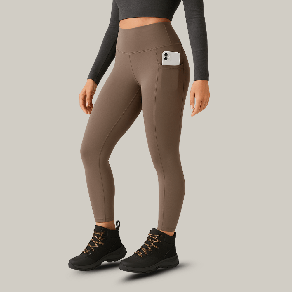 Women’s Stretch Hiking Leggings with High Waist-Field & Wild