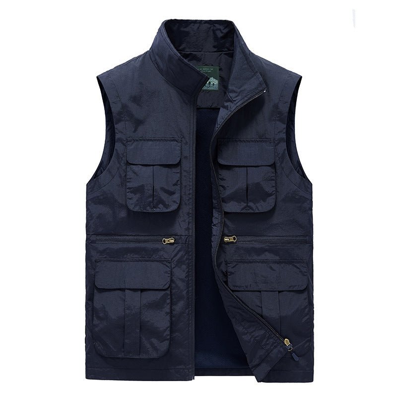 Lightweight Travel Vest with Multi-Pocket Quick-Dry Design-Field & Wild