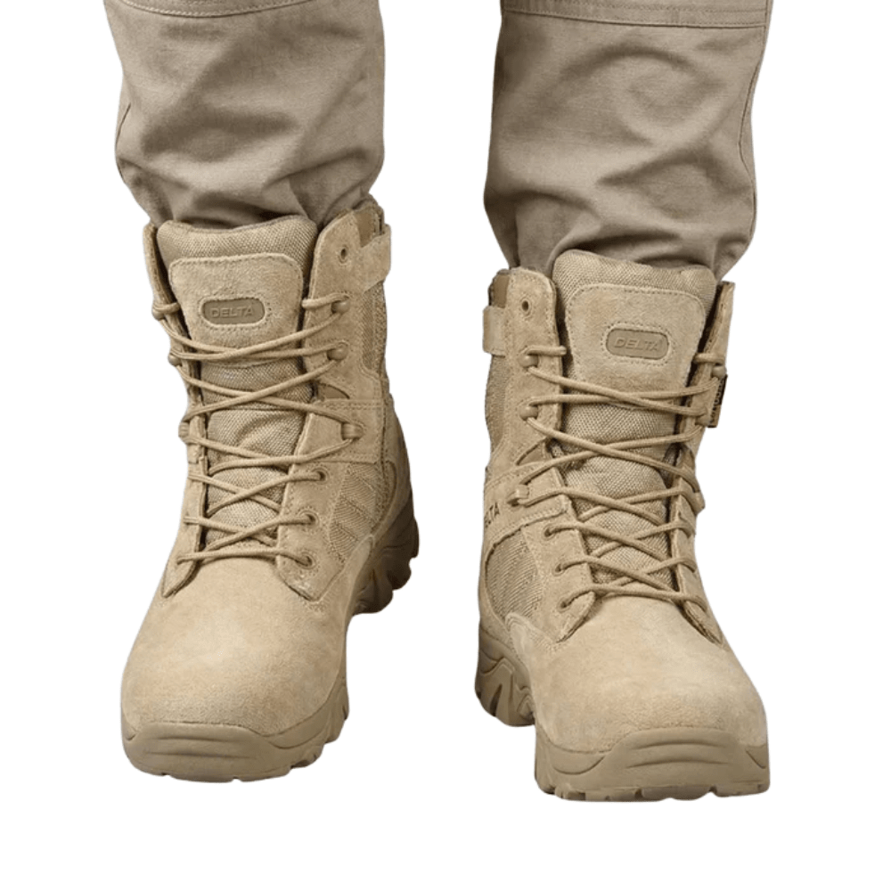 Men’s Waterproof Hiking Shoes with Anti-Slip Grip Sole-Field & Wild