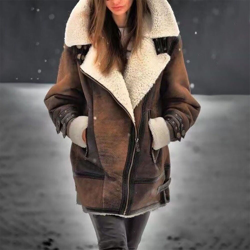 Insulated Shearling Aviator Jacket | Active Peaks-Field & Wild