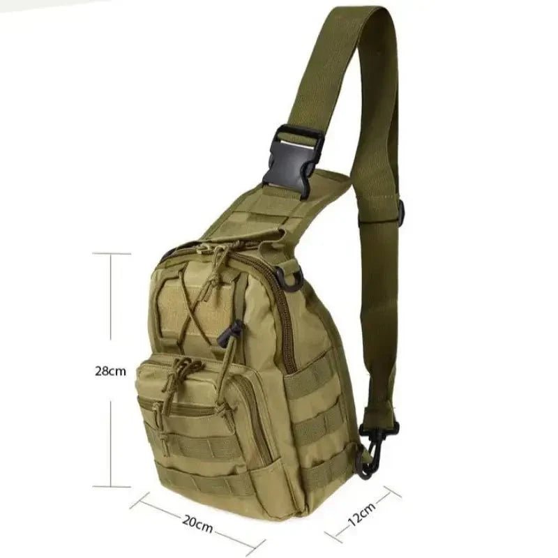 Compact Tactical Shoulder Bag with Adjustable Strap-Field & Wild