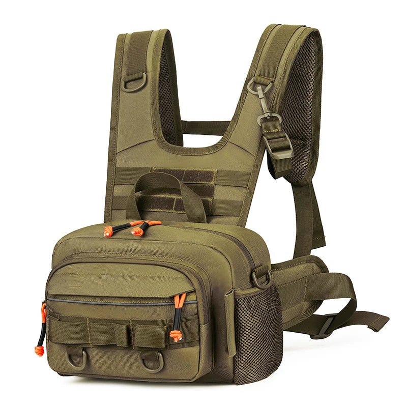 Fishing Chest Bag Durable Tactical Tackle Pack | Active Peaks-Field & Wild