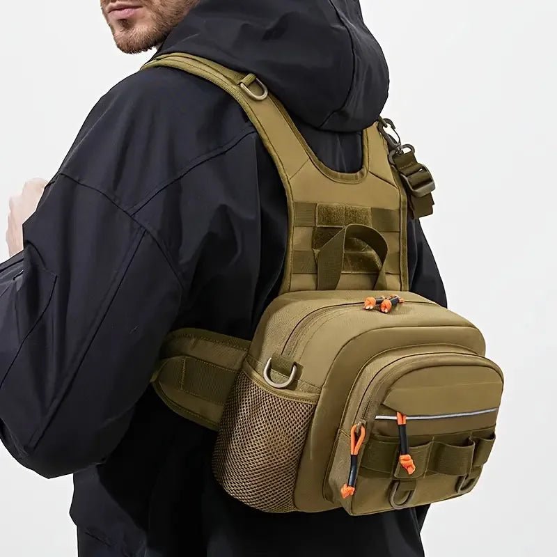 Fishing Chest Bag Durable Tactical Tackle Pack | Active Peaks-Field & Wild