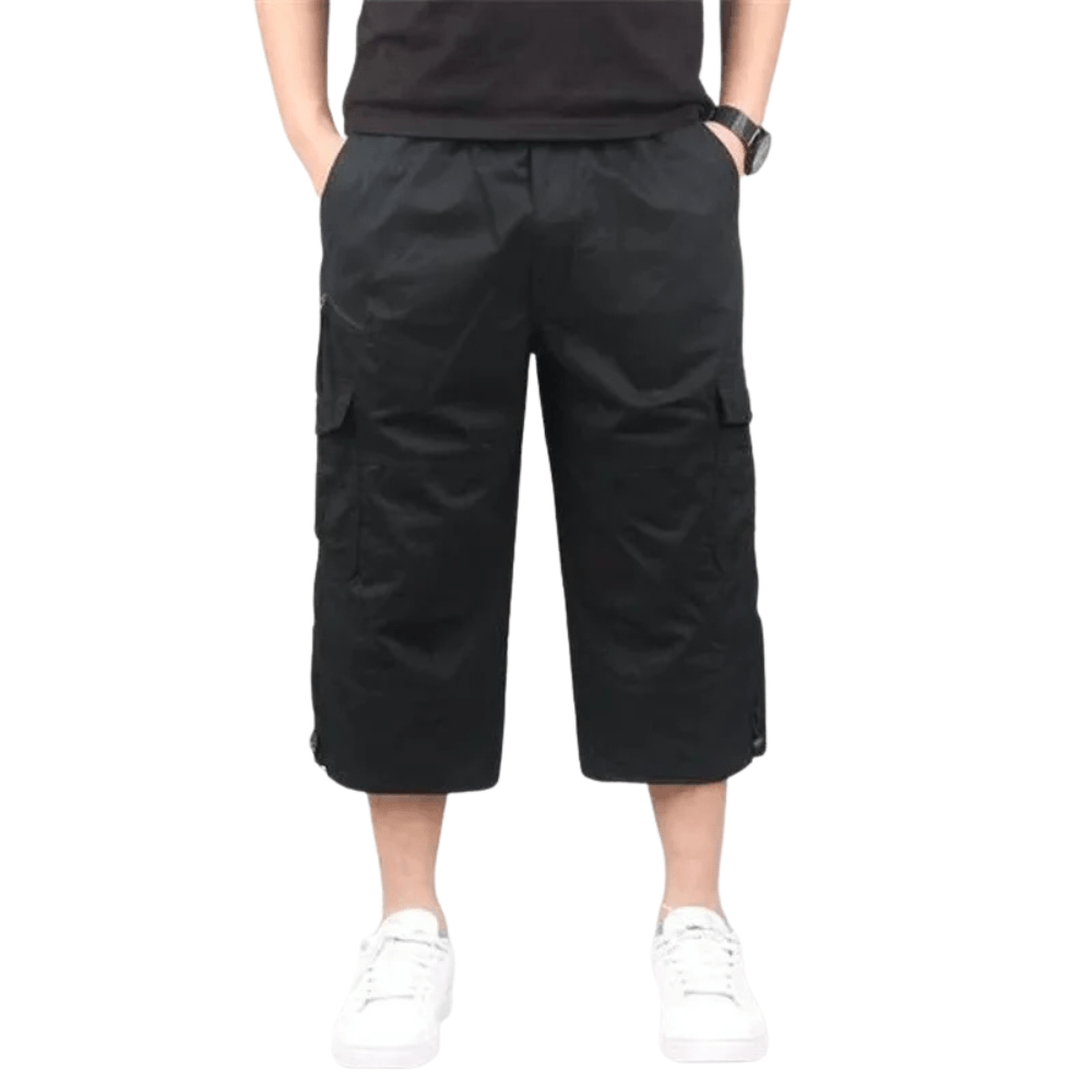 Lightweight Cargo Shorts with Loose Fit & Utility Pockets-Field & Wild