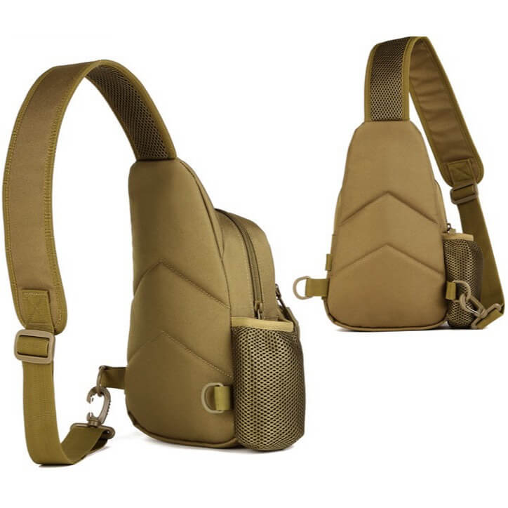 Water-Resistant 7L Crossbody Bag with Adjustable Shoulder Strap-Field & Wild