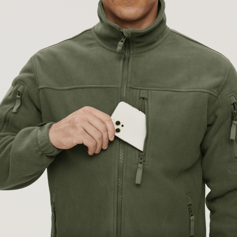 Men’s Lightweight Breathable Fleece Jacket | Active Peaks-Field & Wild