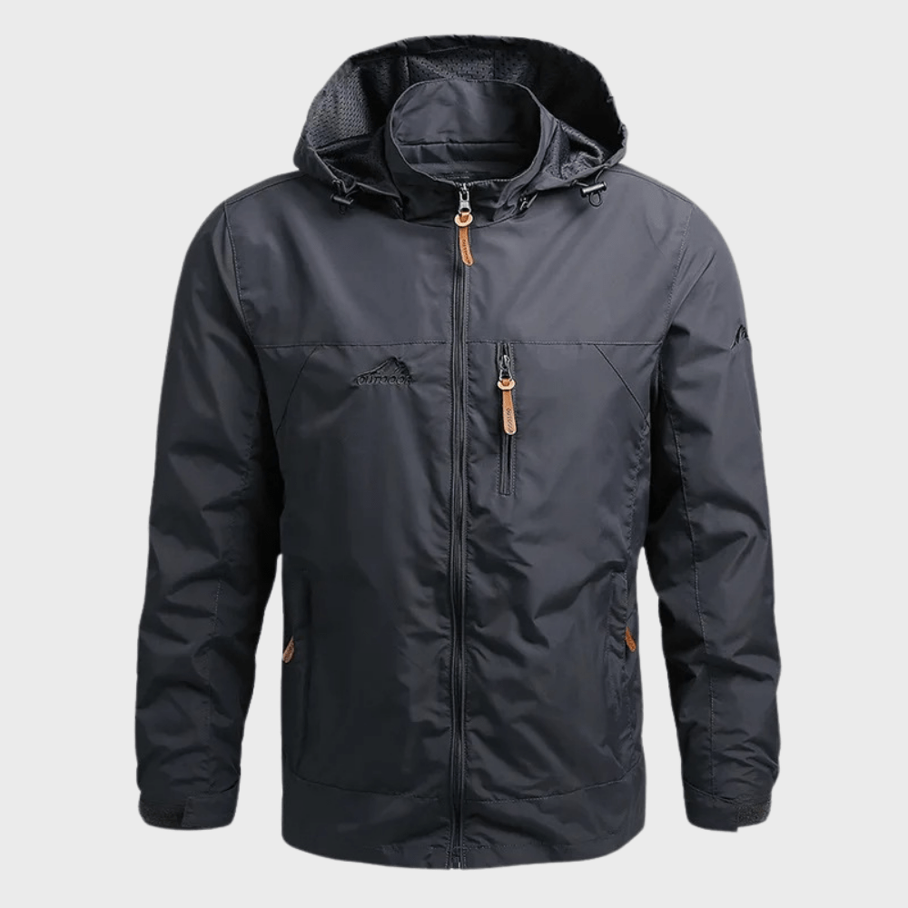 Lightweight Waterproof Outdoor Jacket with Nylon Shell-Field & Wild