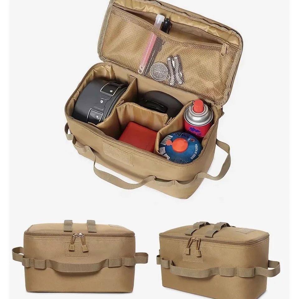 Heavy-Duty Camping Storage Bag for Gas Canisters and Cooking Gear-Field & Wild