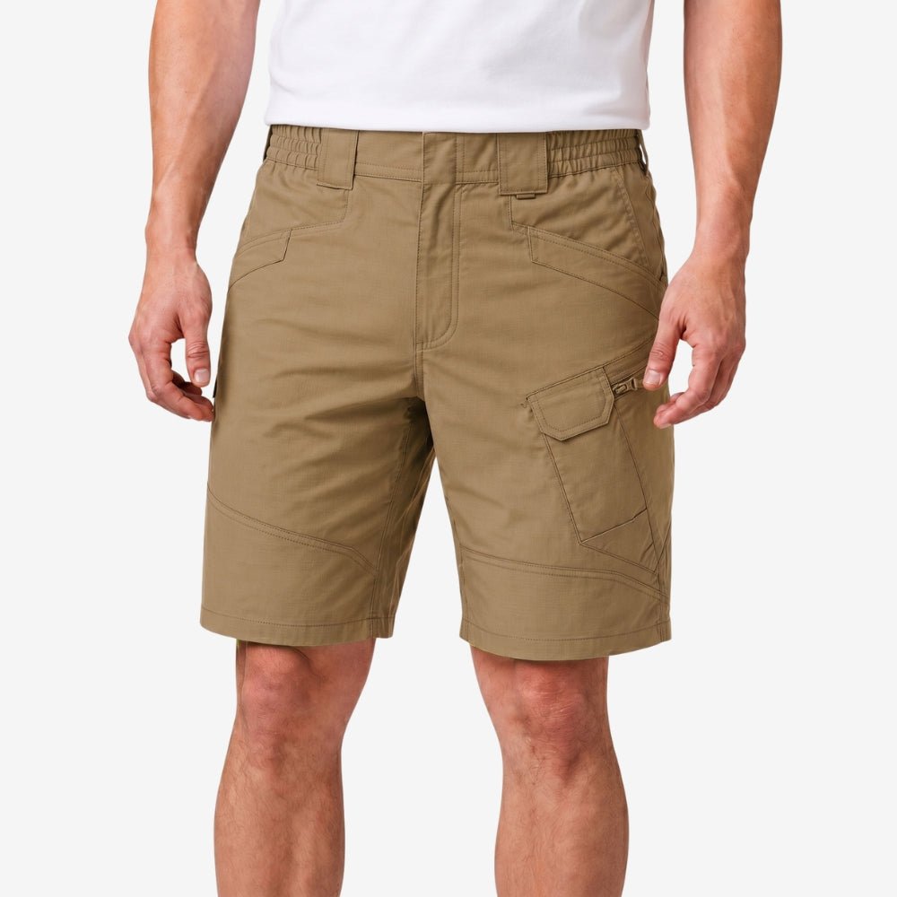 Water-Resistant Tactical Cargo Shorts for Hiking & Outdoor Wear-Field & Wild