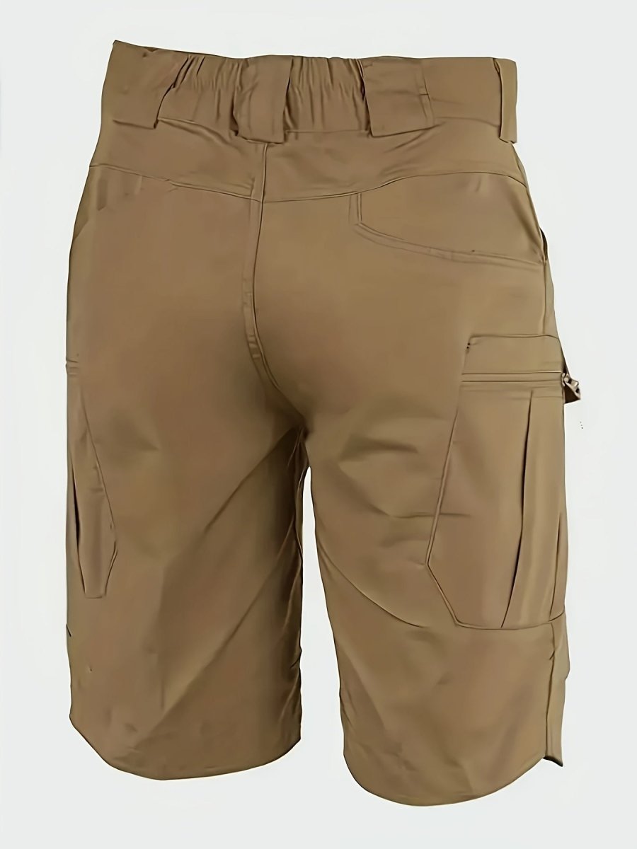Water-Resistant Tactical Cargo Shorts for Hiking & Outdoor Wear-Field & Wild