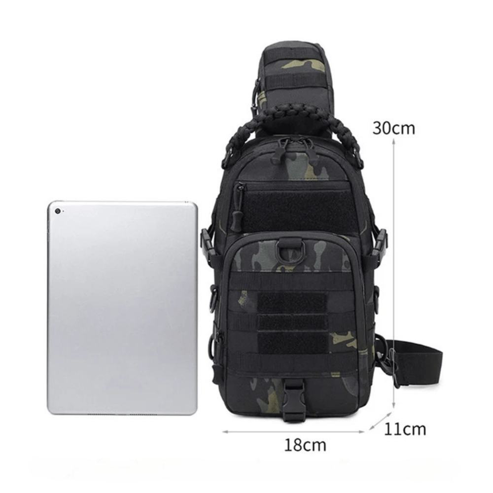 Tactical Chest Pack with MOLLE System – Lightweight & Versatile-Field & Wild