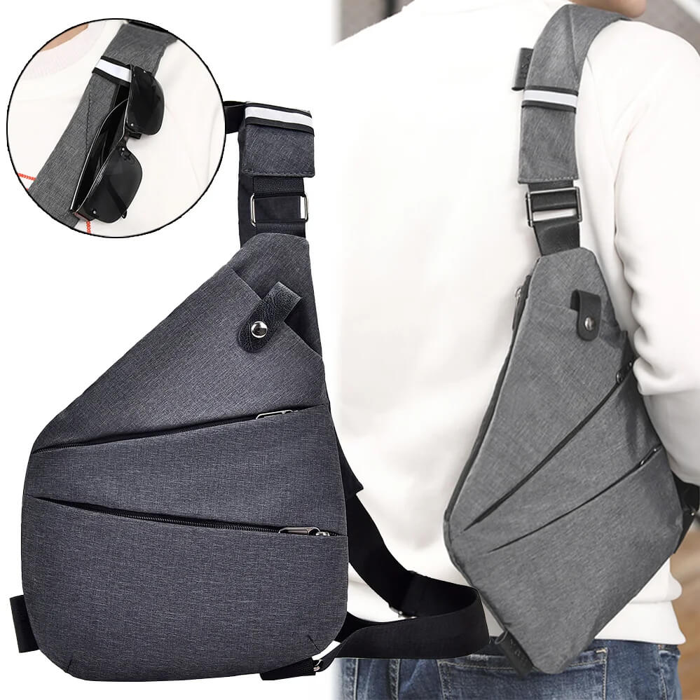 Shoulder Bag – Lightweight & Water-Resistant Anti-Theft Travel Pack-Field & Wild