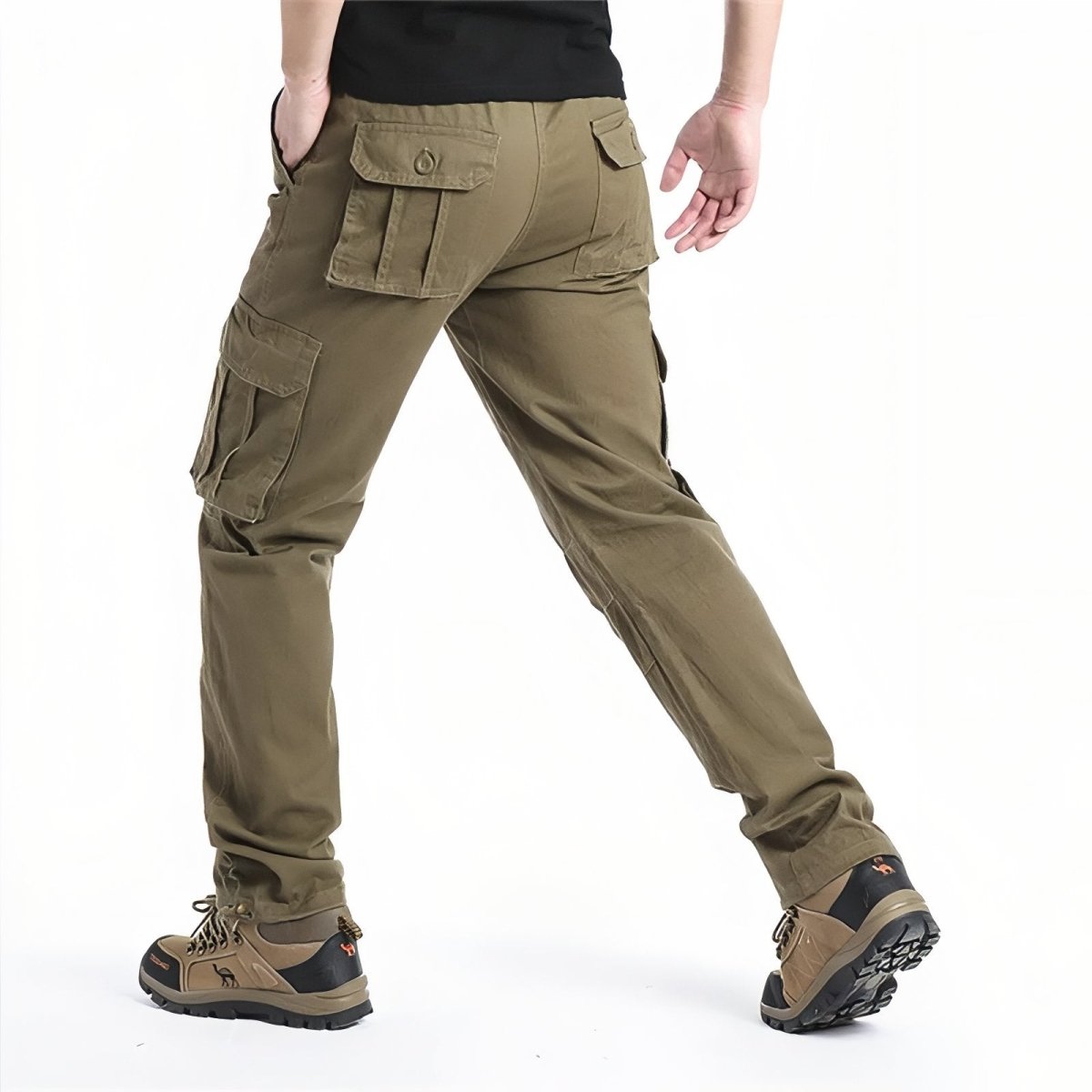 Breathable Cargo Hiking Trousers with Adjustable Fit-Field & Wild