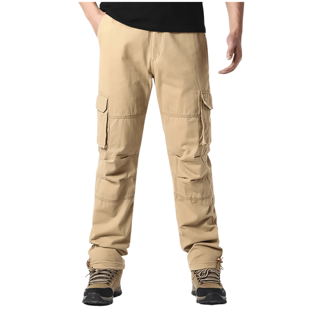 Breathable Cargo Hiking Trousers with Adjustable Fit-Field & Wild