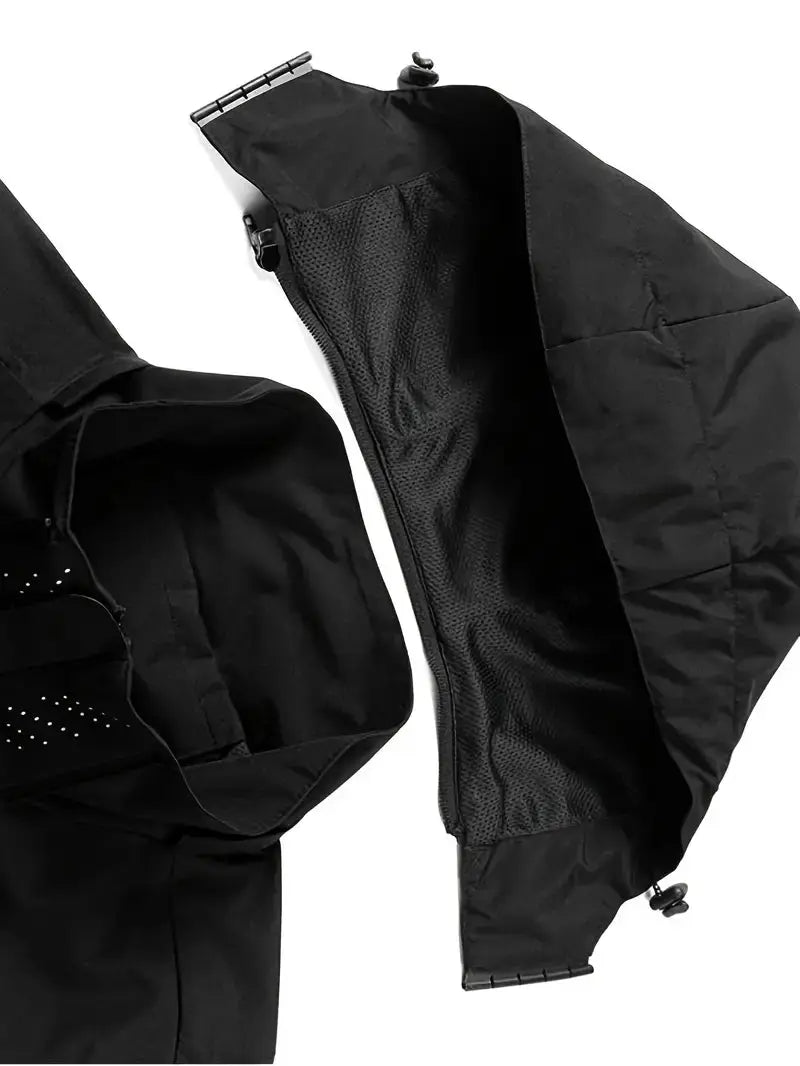 Unisex Lightweight Rain Jacket with Windproof Outdoor Protection-Field & Wild
