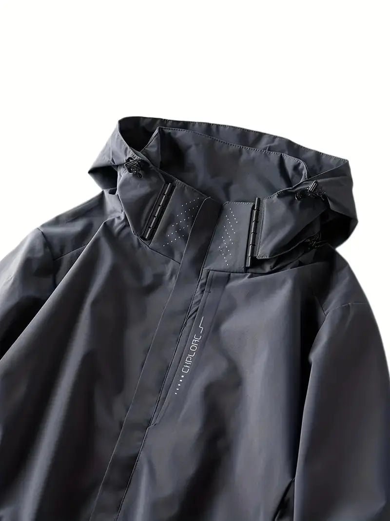 Unisex Lightweight Rain Jacket with Windproof Outdoor Protection-Field & Wild
