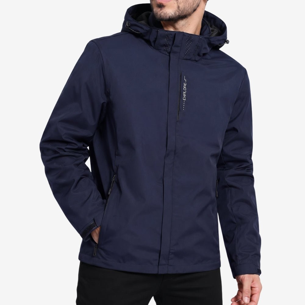Unisex Lightweight Rain Jacket with Windproof Outdoor Protection-Field & Wild