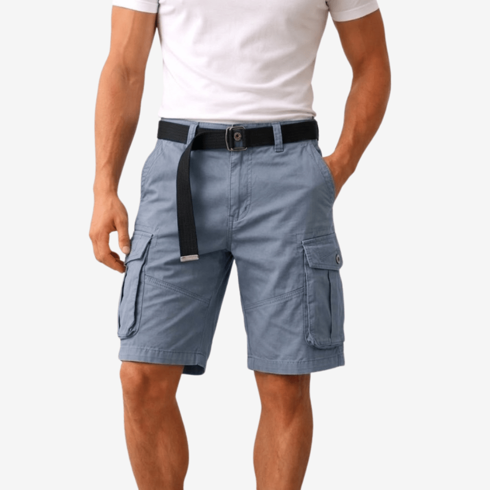 Men’s Lightweight Durable Hiking Shorts with Cargo Pockets-Field & Wild